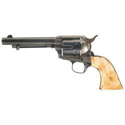 Second Year Production U.S. Military Inspected First Generation Colt Single Action Army Revolver wit