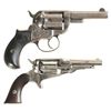 Image 2 : Two Cased Antique Revolvers -A) Colt Thunderer Double Action Revolver with Factory Letter Copy