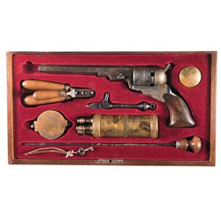 Cased Copy of a Colt Texas Paterson with Accessories