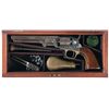 Image 1 : Cased Signed Engraved Colt Model 1849 Percussion Pocket Revolver with Accessories