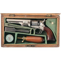 Colt London Model 1849 Pocket Revolver with Case and Accessories