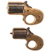 Image 2 : Collector's Lot of Two James Reid Knuckleduster Revolvers -A) Reid Knuckle Duster Revolver