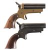 Image 1 : Collector's Lot of Two Sharps Pepperbox Pistols -A) Sharps Model 1C Pepperbox