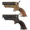 Image 2 : Collector's Lot of Two Sharps Pepperbox Pistols -A) Sharps Model 1C Pepperbox