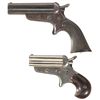 Image 2 : Collector's Lot of Two Sharps Pepperboxes -A) Sharps & Hankins Model 3 Pepperbox