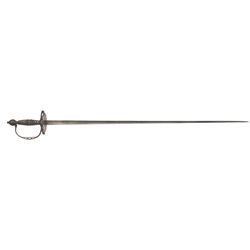 Silver Hilted European Court Sword