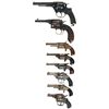 Image 2 : Eight Revolvers -A) Italian Model 1874 Double Action Revolver