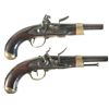Image 1 : Two French Martial Flintlock Pistols -A) French Flintlock Pistol