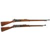 Image 1 : Collector's Lot of Two U.S. Springfield Model 1898 Krag Bolt Action Rifles -A) Springfield Model 189