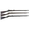 Image 1 : Three Rifles -A) U.S. Springfield Model 1884 Trapdoor Rifle