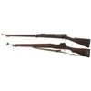 Image 2 : Two U.S. Bolt Action Rifles -A) Springfield Model 1898 Krag Rifle
