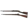 Image 2 : Two Rifles -A) Remington Model 1901 Rolling Block Military Rifle with Bayonet