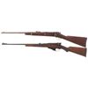 Image 2 : Collector's Lot of Two Early Bolt Action Long Guns -A) Winchester Hotchkiss First Model Saddle Ring 
