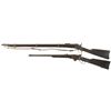 Image 2 : Two Antique American Longarms -A) Remington Model 1871 Rolling Block Rifle with Bayonet