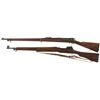 Image 2 : Two U.S. Bolt Action Rifles -A) U.S. Springfield Model 1898 Krag Rifle