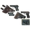 Image 1 : Three European Semi-Automatic Pistols -A) Radom P-64 Pistol with Holster and Two Extra Magazines
