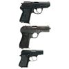 Image 2 : Three European Semi-Automatic Pistols -A) Radom P-64 Pistol with Holster and Two Extra Magazines