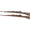 Image 2 : Two Mauser Model 98 Bolt Action Rifles with Slings -A) "ar" Code "44" Dated Mauser 98 Rifle