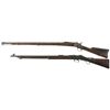 Image 2 : Two Single Shot Rifles -A) Danish Remington Model 1867 Rolling Block Rifle