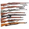 Image 1 : Seven Military Bolt Action Long Guns -A)  Swedish Contract Mauser Model 1896 Rifle