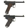 Image 2 : Two Japanese Semi-Automatic Pistols -A) Japanese Type 14 Pistol with Holster