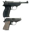 Image 2 : Two Nazi-Proofed Semi-Automatic Pistols -A) Spreewerke "cyq" P38 Pistol