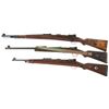 Image 2 : Three Military-Style Bolt Action Rifles -A) Radom Model WZ29/40 Rifle