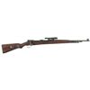 Image 1 : Rare Mauser Dual Code "bcd/ar/42" World War II  Model 98 Bolt Action Sniper Rifle with ZF-41 Scope