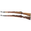 Image 2 : Two World War II Bolt Action Rifles -A) Hungarian "jhv/43M" Code G98/40 Rifle