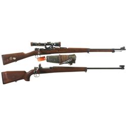 Two Carl Gustaf Bolt Action Rifles -A) Carl Gustaf Model 1898 Sniper Rifle