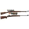 Image 1 : Two Carl Gustaf Bolt Action Rifles -A) Carl Gustaf Model 1898 Sniper Rifle