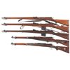Image 2 : Five Swiss Straight Pull Military Rifles -A) Schmidt Rubin Model 1896/11 Rifle