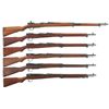 Image 1 : Six Japanese Military Bolt Action Rifles -A) Kokura Type 38 Rifle