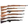 Image 1 : Six Bolt Action Military Rifles -A) Turkish Model 1938 Rifle