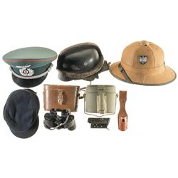 Grouping of European Military Style Items