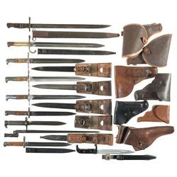 Grouping of Bayonets and Holsters
