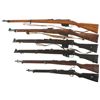 Image 2 : Collector's Lot of Six European Bolt Action Military Rifles -A) Austrian Steyr Model 95 Infantry Rif