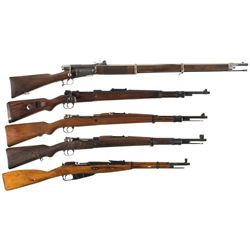 Five Bolt Action Military Long Arms -A) Vetterli Model 1870 Rifle