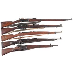 Five Bolt Action European Military Rifles -A) French Model 86/93 Rifle