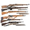 Image 1 : Six Military Long Guns -A) Finnish Mosin Nagant Model 39 Bolt Action Rifle
