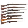 Image 1 : Seven Military Rifles -A) Japanese Kokura Type 99 Series 22 Bolt Action Rifle