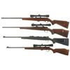 Image 2 : Four Bolt Action Sporting Rifles -A) Mossberg Model 640 KA Chuckster Rifle with Scope