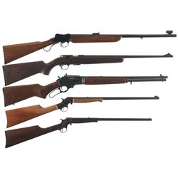 Collector's Lot of Five Rifles -A) BSA Martini International Match Single Shot Rifle