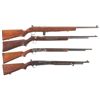 Image 1 : Four American Long Guns -A) Scarce Harrington & Richardson Model 65 Semi-Automatic Rifle
