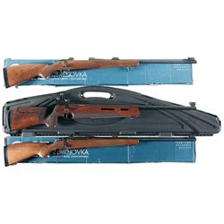 Three European Bolt Action Rifles -A) CZ 550 Magnum Rifle with Box