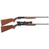 Image 1 : Two Belgian Browning .22 Caliber Semi-Automatic Rifles -A) Browning Grade I .22 Caliber Rifle