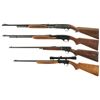 Image 2 : Four Sporting Rifles -A) Remington Model 141 Slide Action Rifle