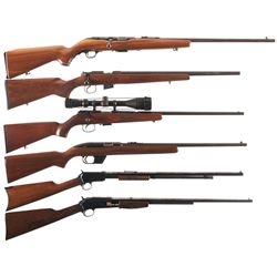 Six Rifles -A) Mossberg Model 640 KA Chuckster Bolt Action Rifle