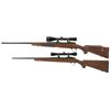 Image 2 : Two Scoped Bolt Action Rifles -A) Winchester Model 70 XTR Sporter Rifle
