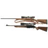 Image 2 : Two Scoped Long Guns -A) Remington Model 700 Bolt Action Rifle